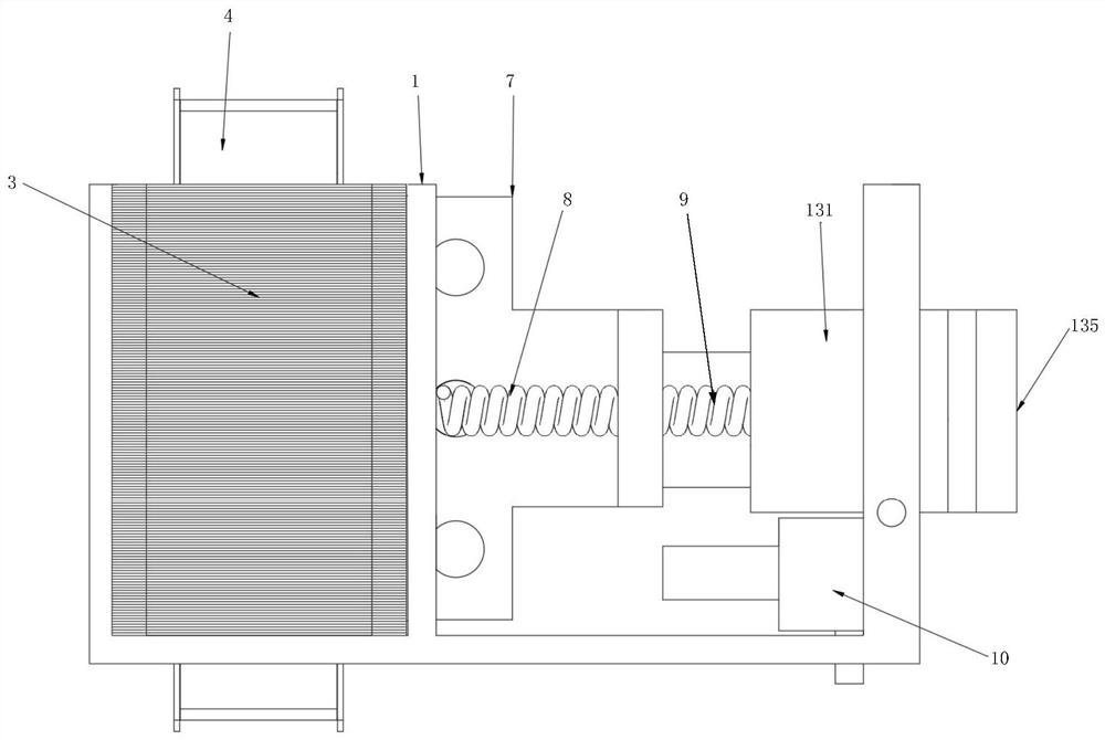 Square linear compressor
