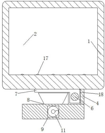 Feeding device for squeezer