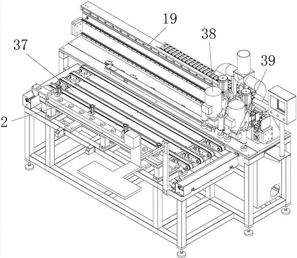 Numerical control equipment for machining plate-type custom furniture hinge hole