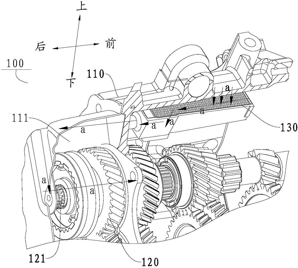 Gearbox and vehicle with the same