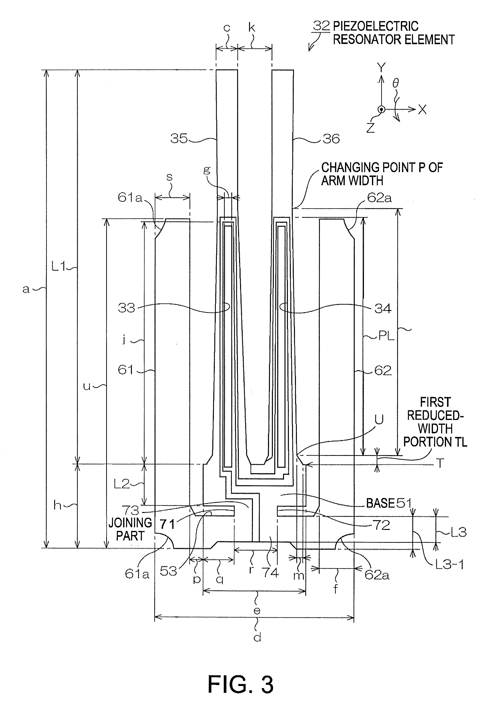 Piezoelectric resonator element and piezoelectric device
