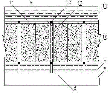Method for controlling roof caving under condition of hardroof in coal seam