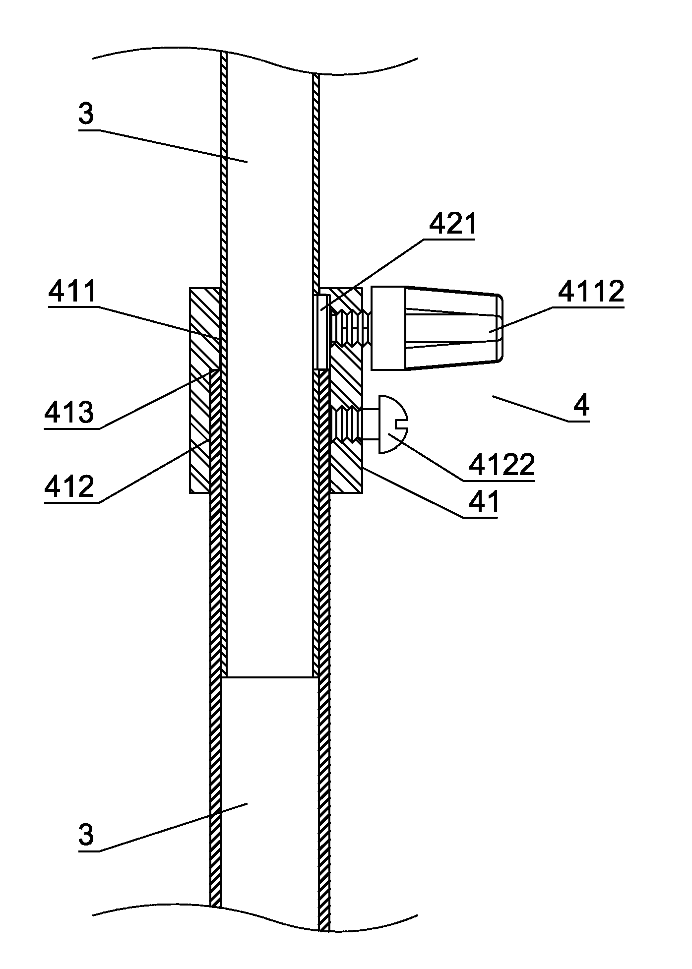 Retractable Rod Structure