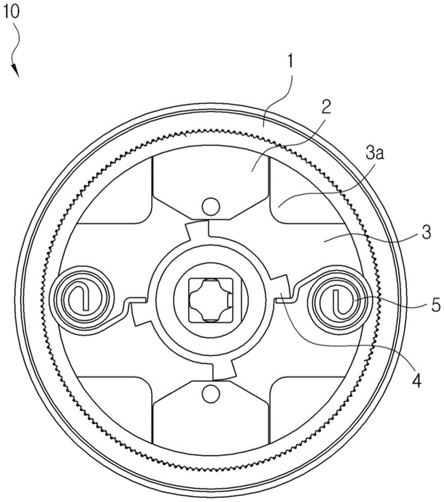 Recline adjuster with wedge for motor vehicles