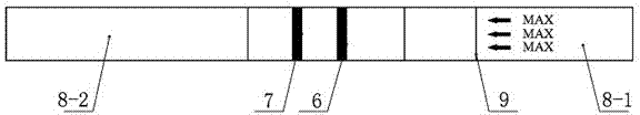 Test strip for rapidly detecting trace sulfachlorpyridazine and preparation method thereof