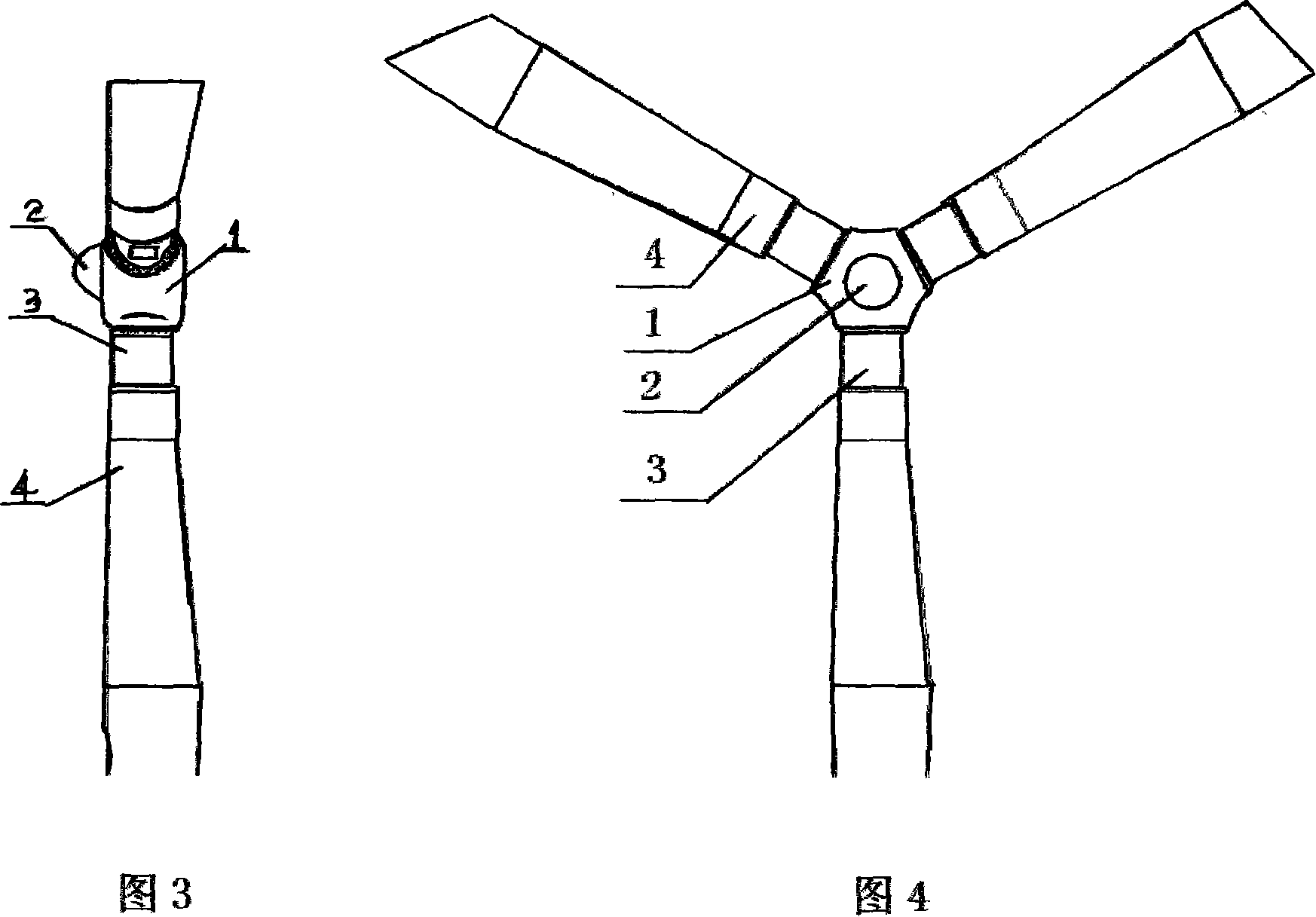 Electromagnetic variation paddle mechanism of windmill generator
