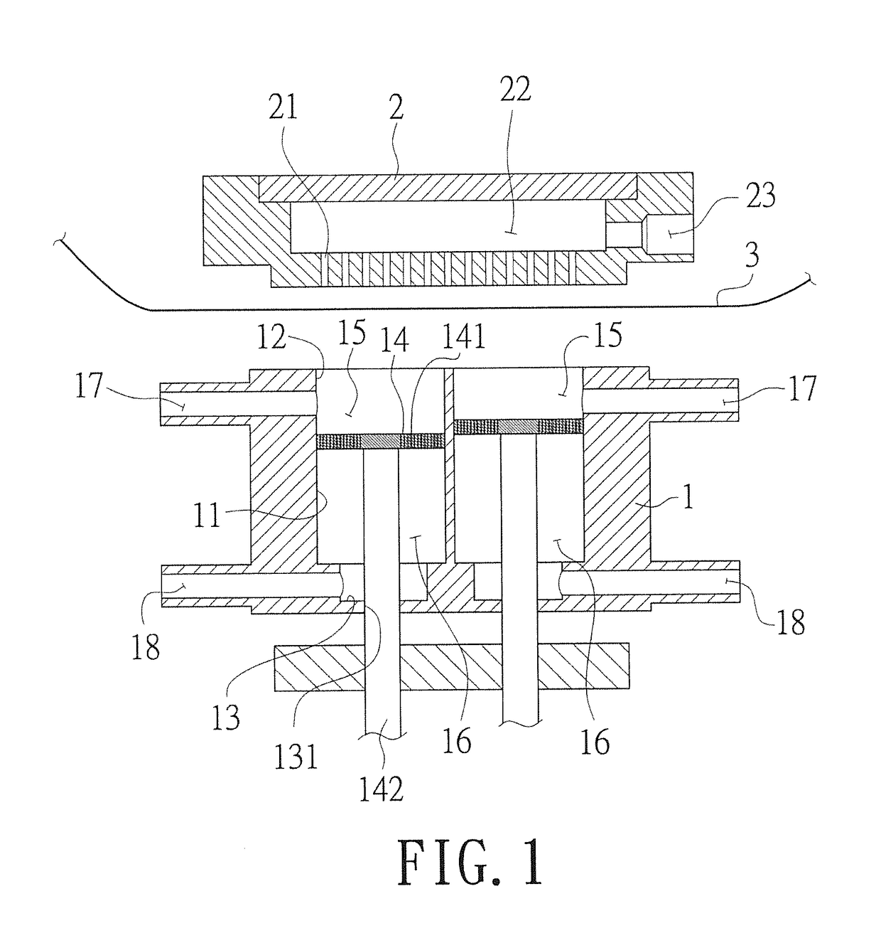 Pressed powder element forming machine