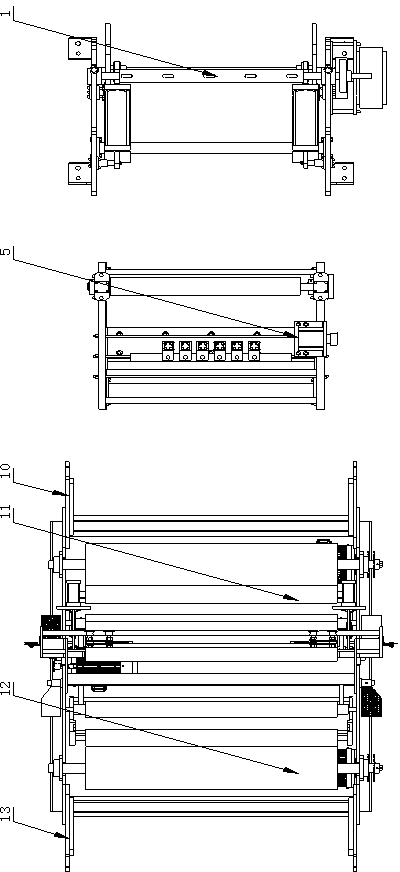 Polyethylene film on-line perforating machine