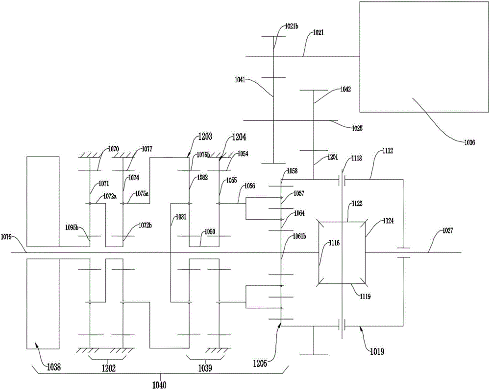 Torque directional distribution electric drive axle design method