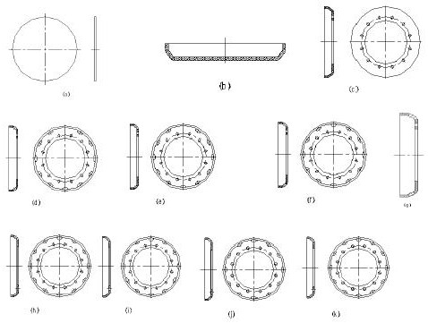 Production process of spokes for engineering machinery wheels