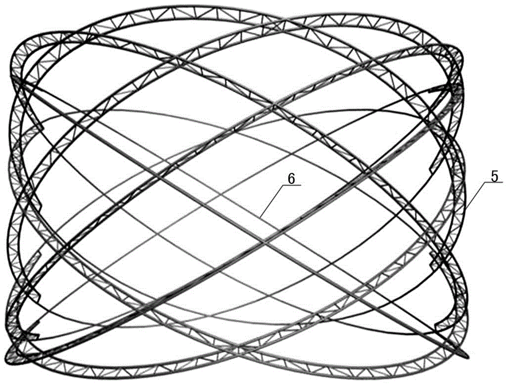 Reticulated Cylindrical Steel Structure Reticulated Shell and Its Construction Method