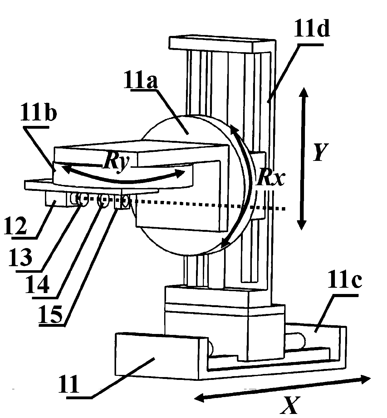 A method and device for detecting ophthalmic lenses based on wavefront analysis