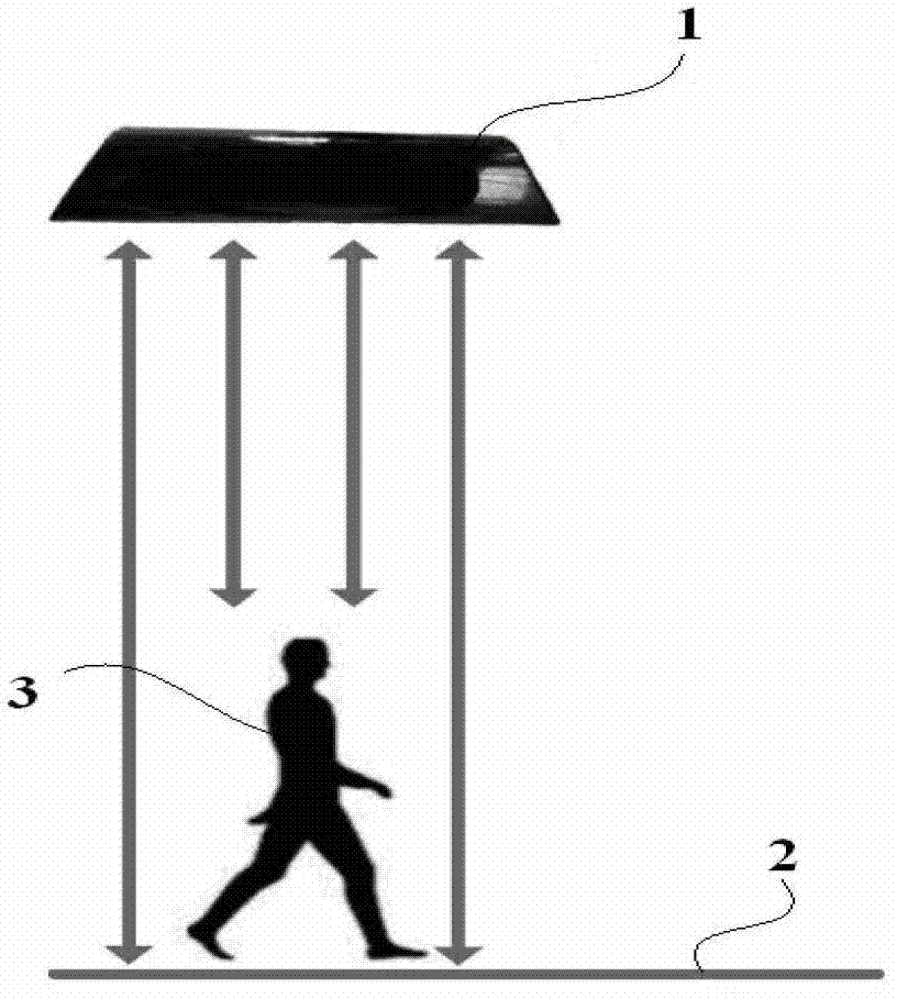 Method for detecting heads based on vertically-placed depth cameras
