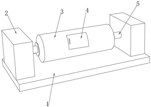 A kind of dynamic drying equipment for powdery plastic particles