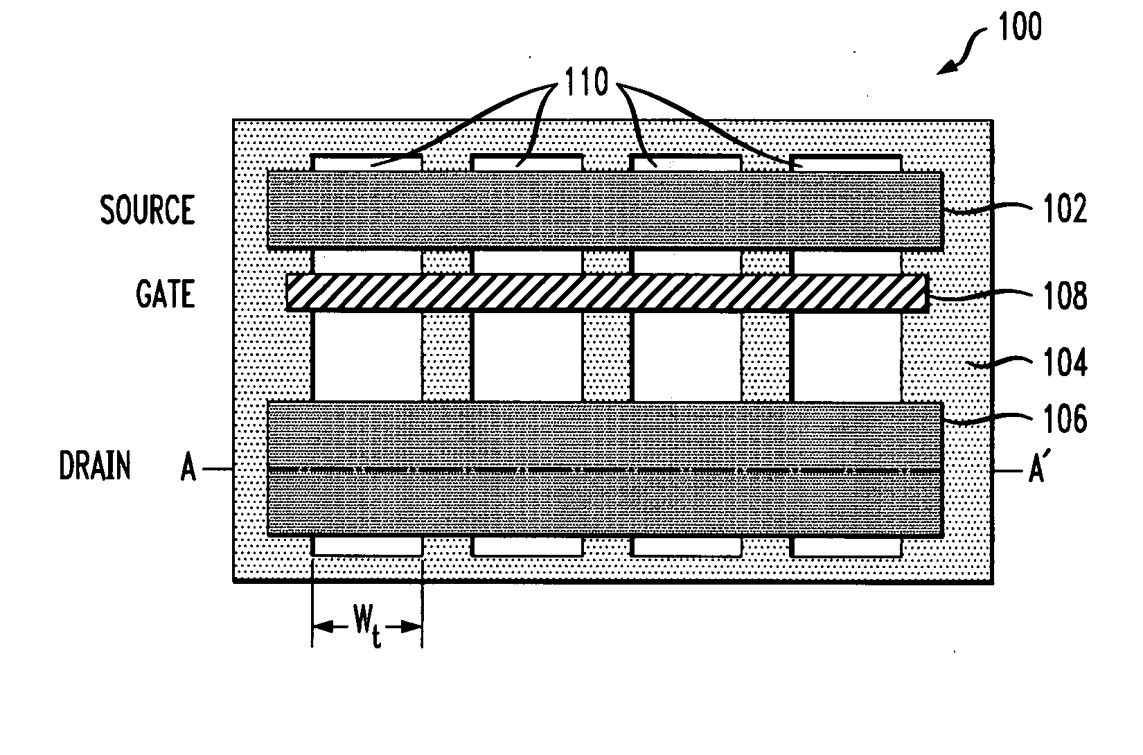 Metal-oxide-semiconductor device having trenched diffusion region and method of forming same