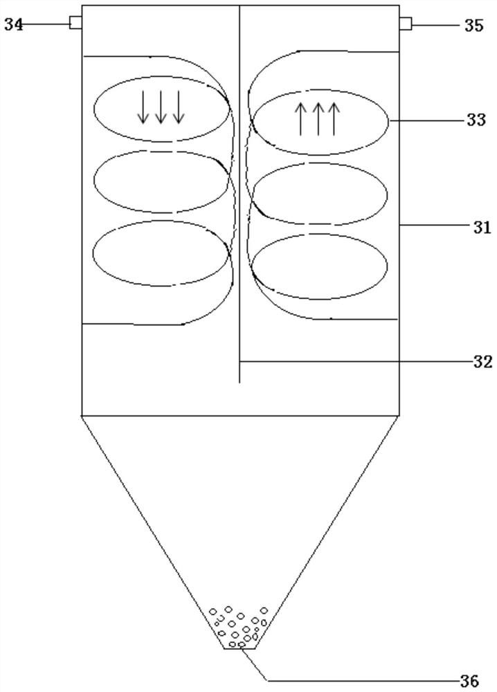 A method for adding metal powder and inorganic salt to remove arsenic and chlorine in polluted acid