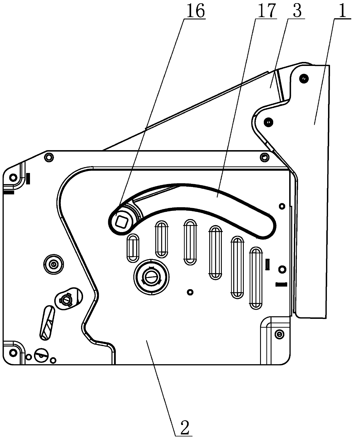 Upturning door hinge with opening and closing assistance