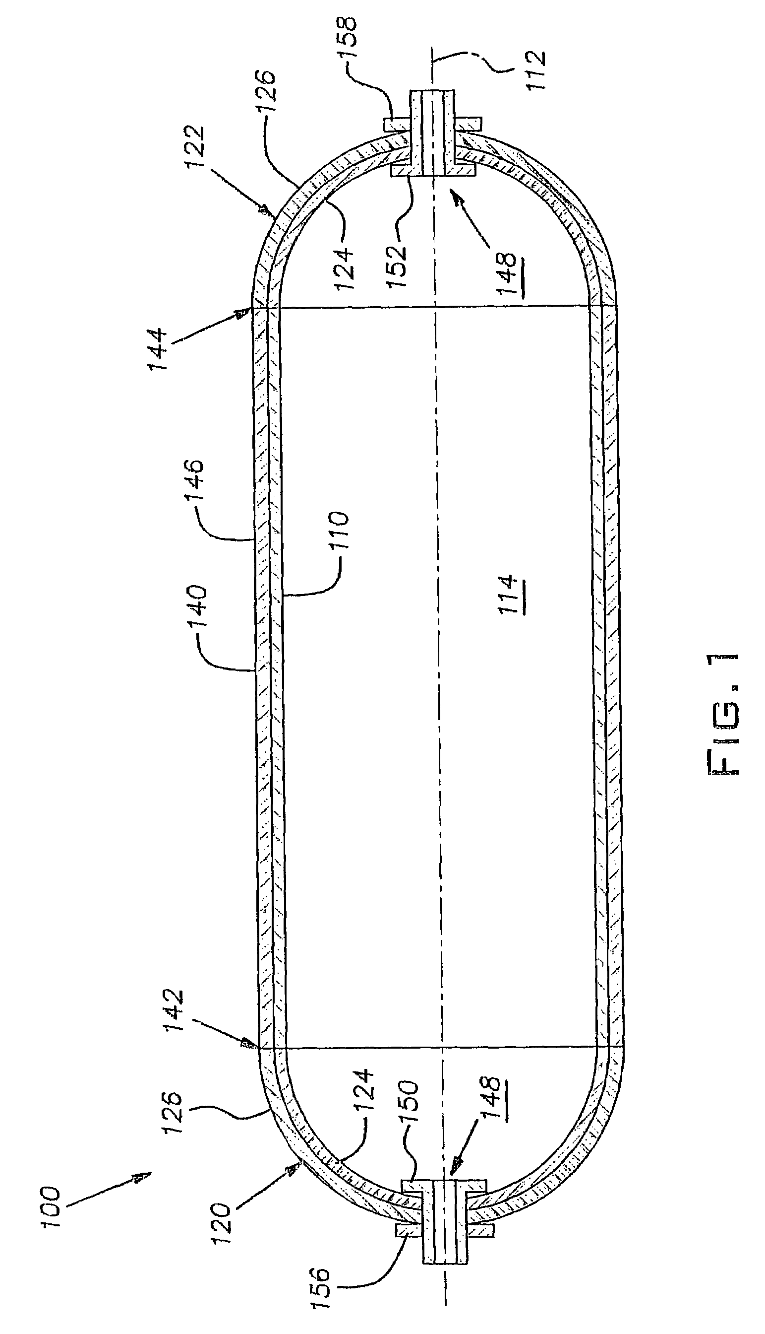 Method of making a water treatment composite pressure vessel