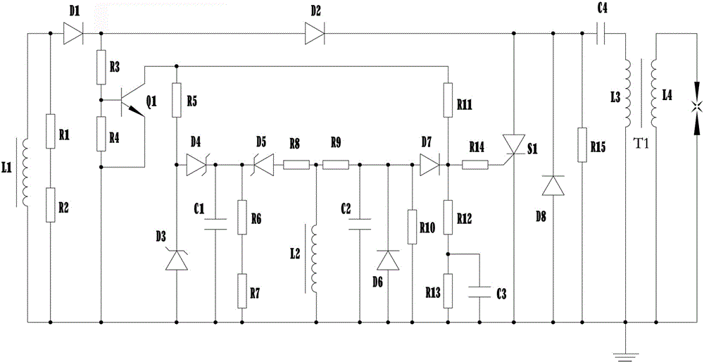 Capacitor ignition with speed limiting and easy start functions