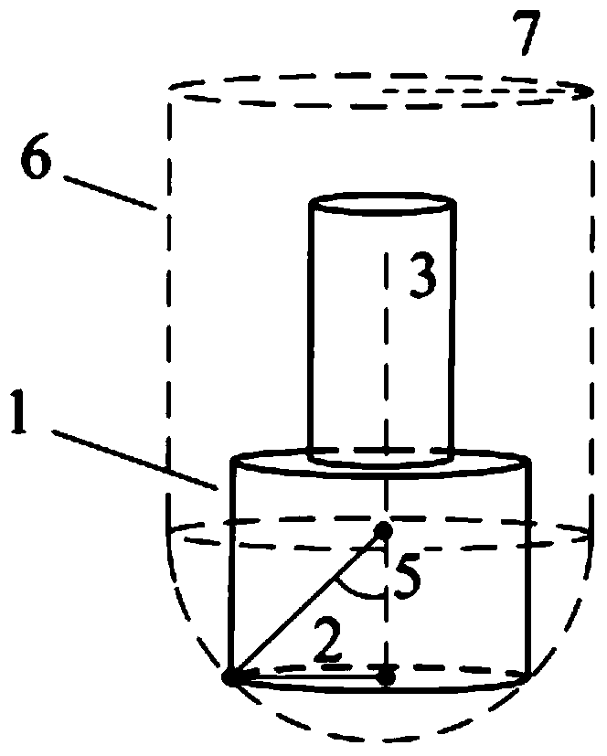 A Surface Grinding Method of Cylindrical Grinding Wheel with Virtual Ball Cutter Radius