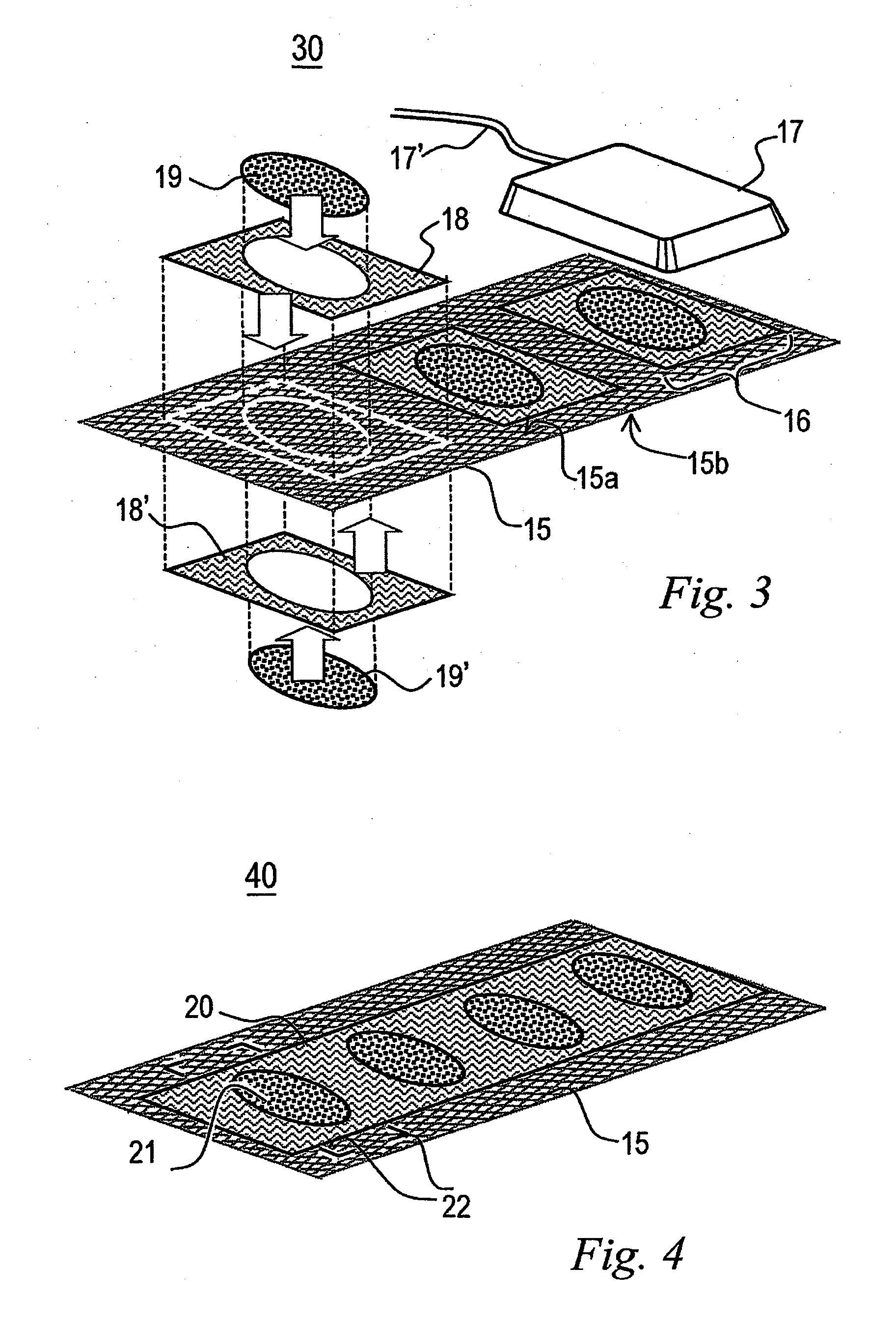 Electrode system for transdermal conduction of electric signals, and a method of use thereof
