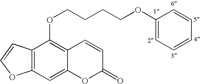 5-phenoxyalkoxypsoralens and methods for selective inhibition of the voltage gated Kv1.3 potassium channel