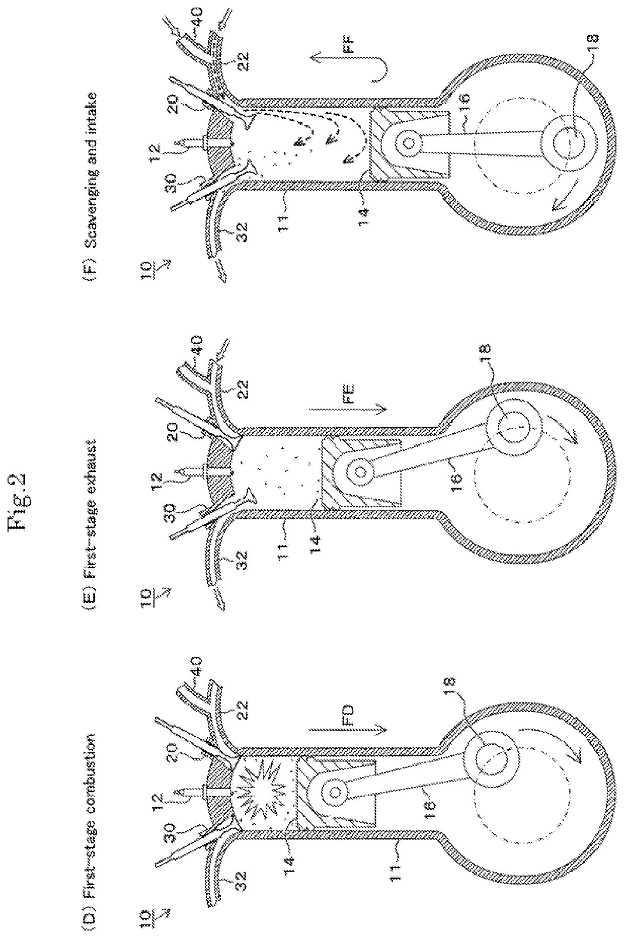 Internal-combustion engine and drive system