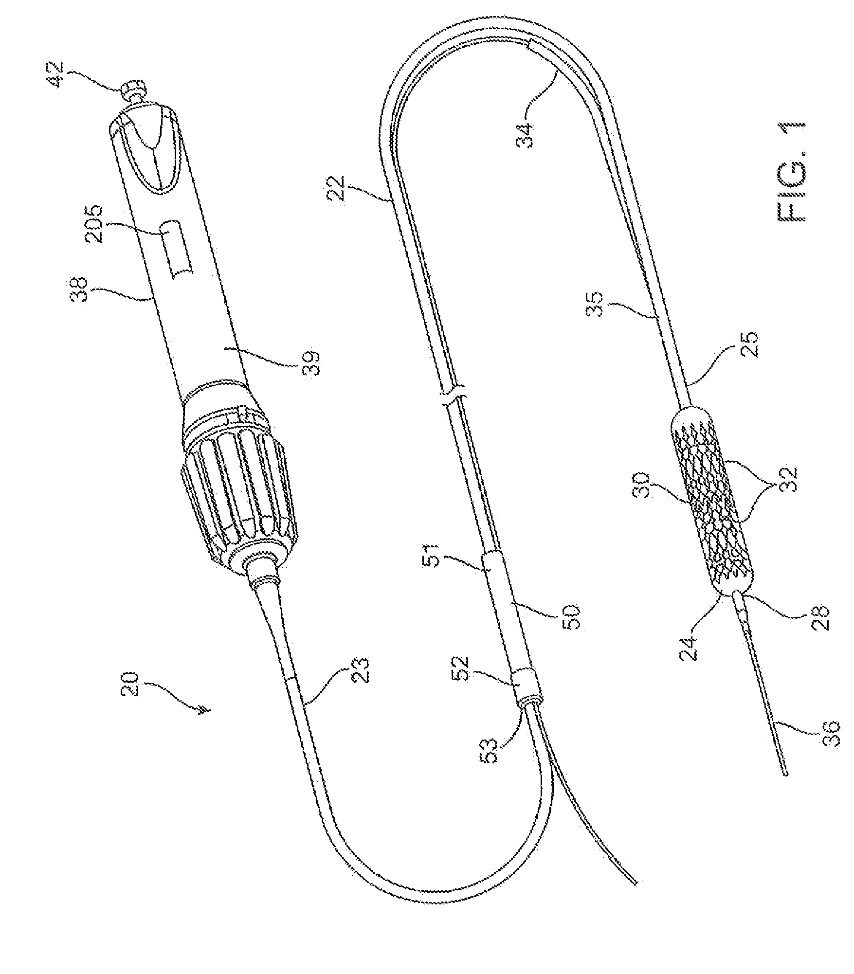 Devices and methods for controlling and counting interventional elements