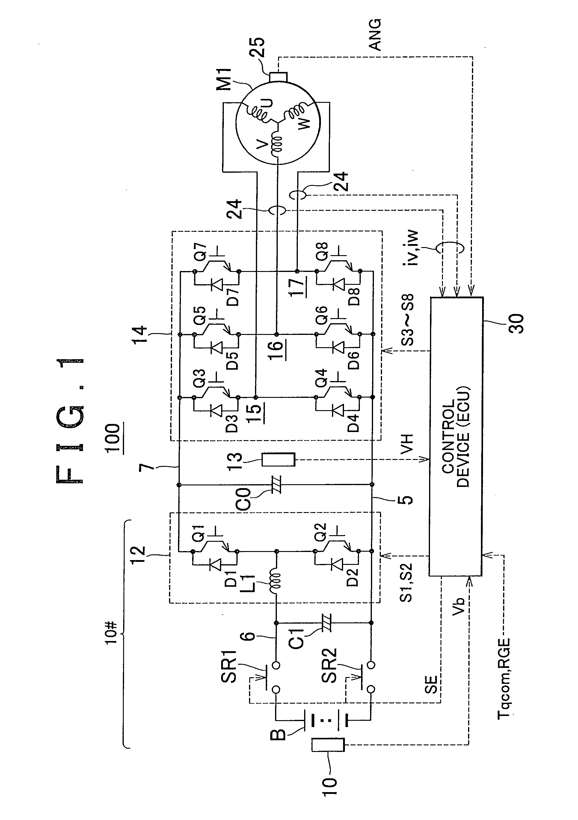 Control system for ac motor