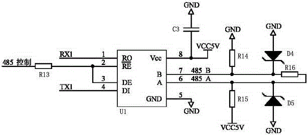 Electric car microcomputer bus control system and diagnosis method