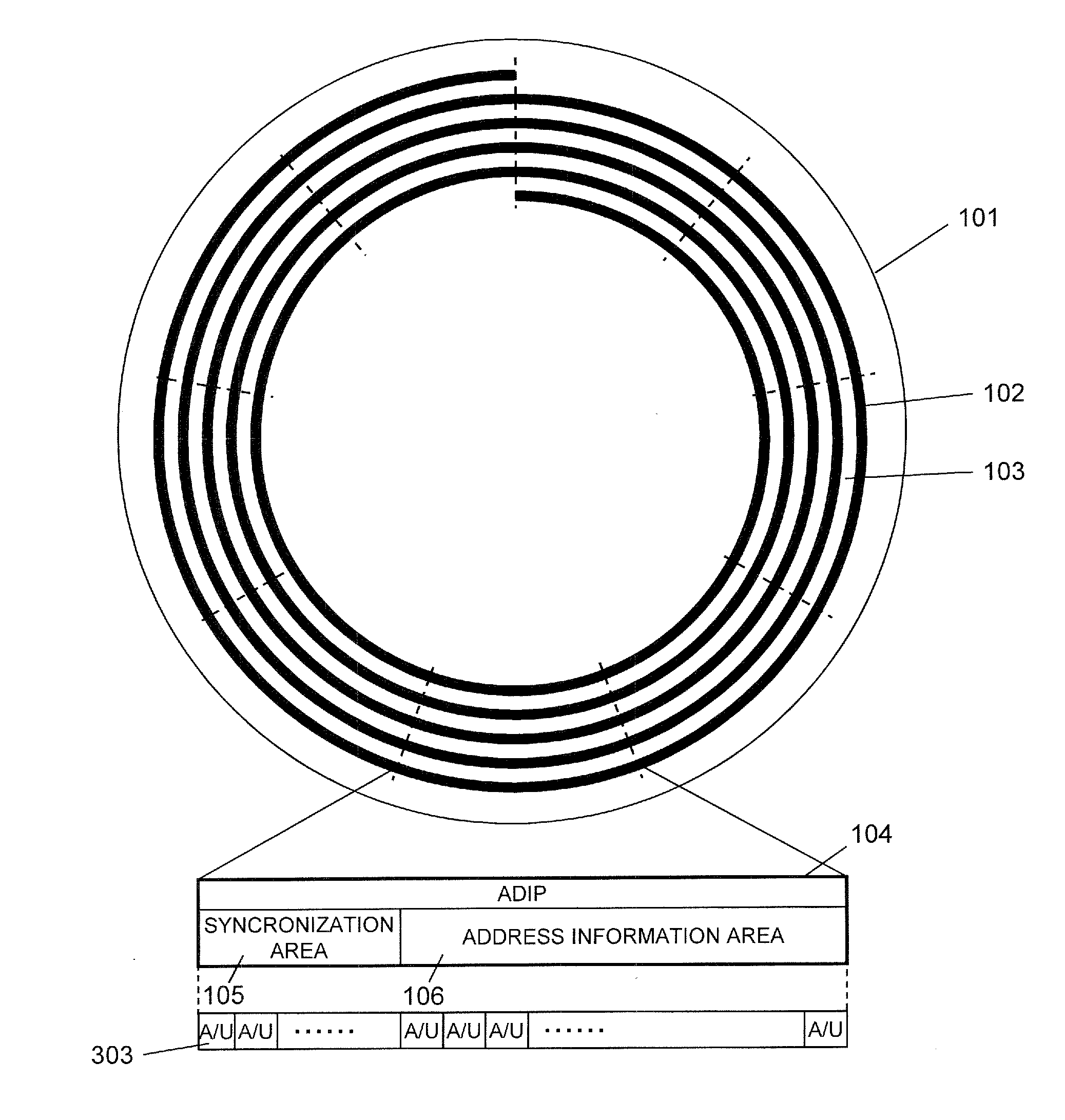 Optical disc medium and optical disc device