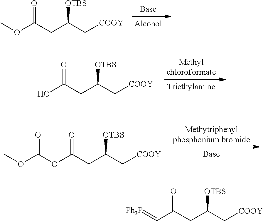 Rosuvastatin calcium intermediate and method for preparing the same