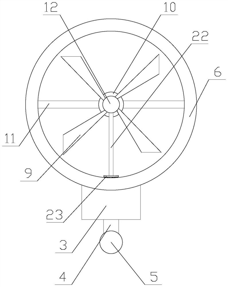 Agricultural low-energy-consumption insect repelling lamp