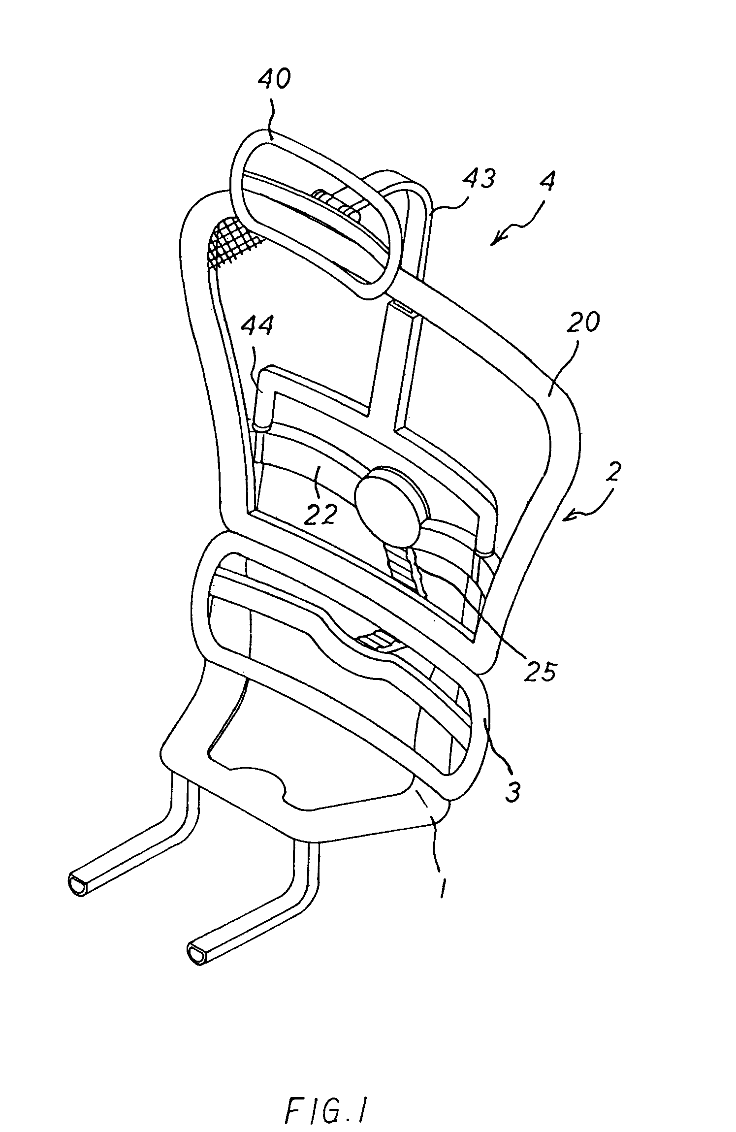 Multi-stage backrest assembly