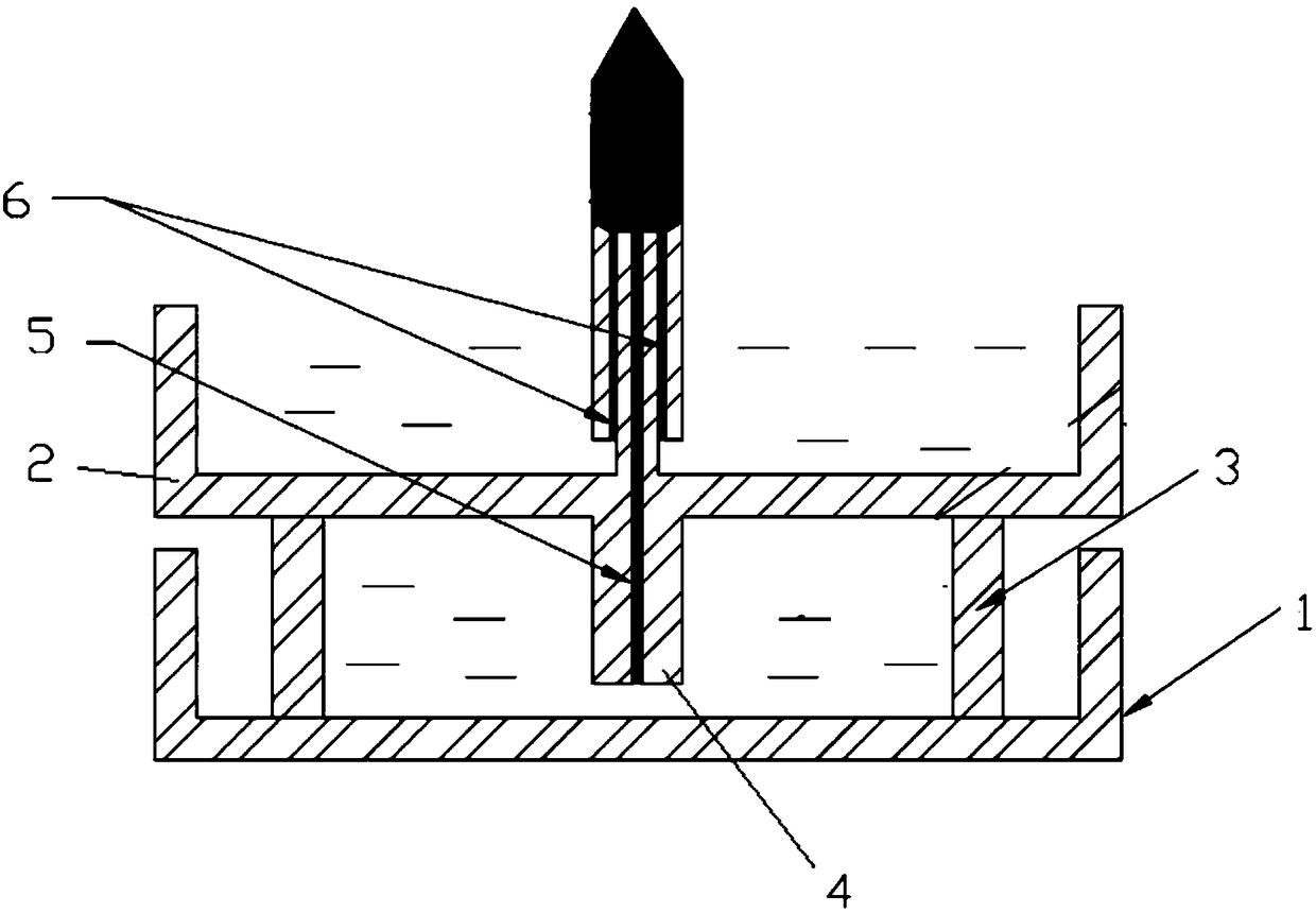 High-temperature-resistant cladding optical fiber temperature sensor