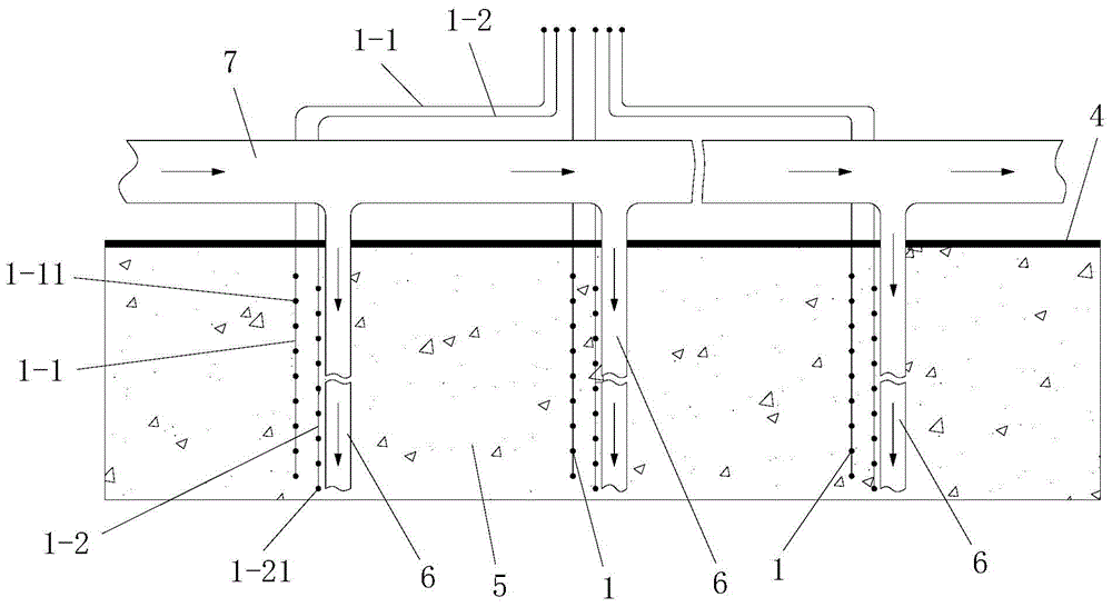 A buried tap water pipeline leakage detection device and detection method