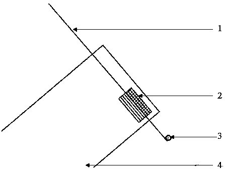 Sunshade glass and sunshade method for automobile