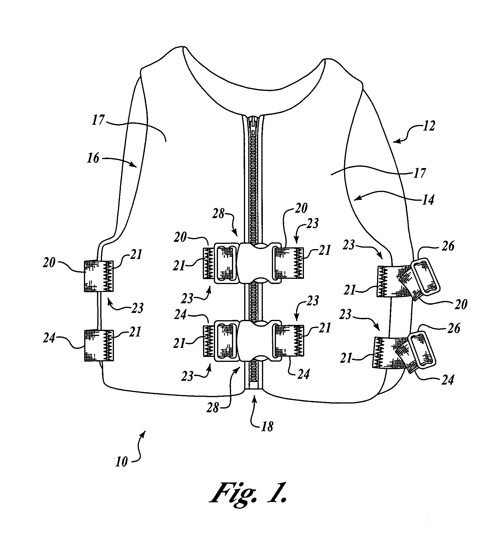 Internal body encircling belt for personal floation devices
