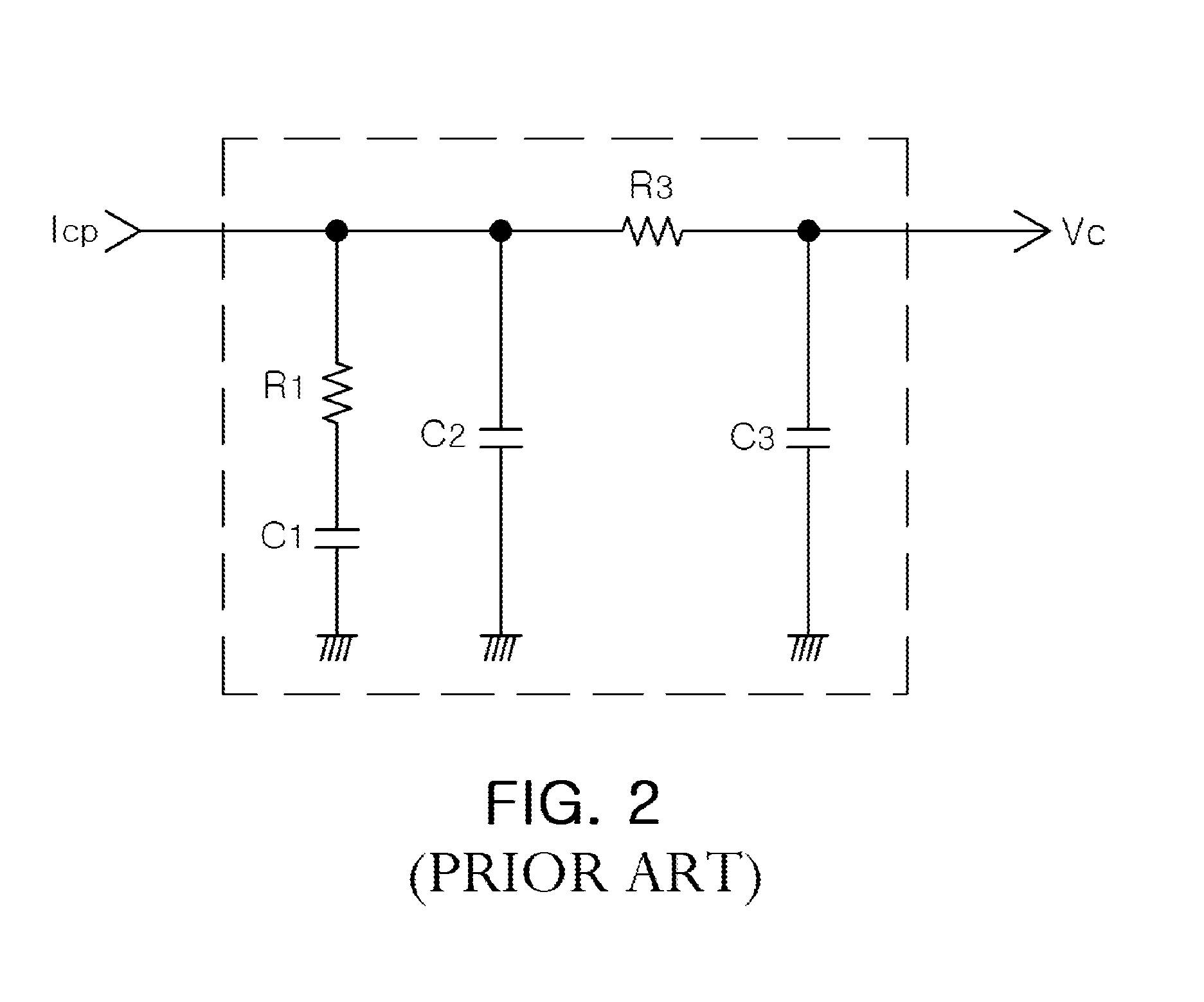 Loop filter and phase locked loop including the same