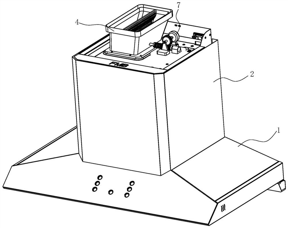 An air outlet hood, a range hood with the air outlet hood and its control method