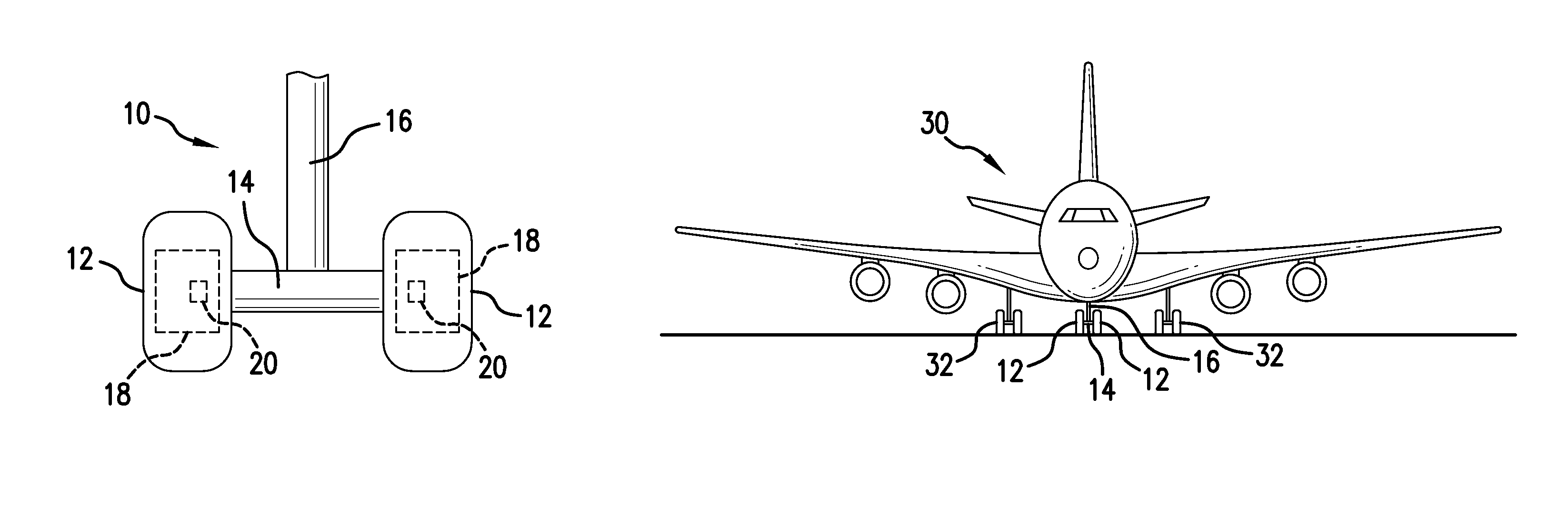 Aircraft ground travel traction control system and method