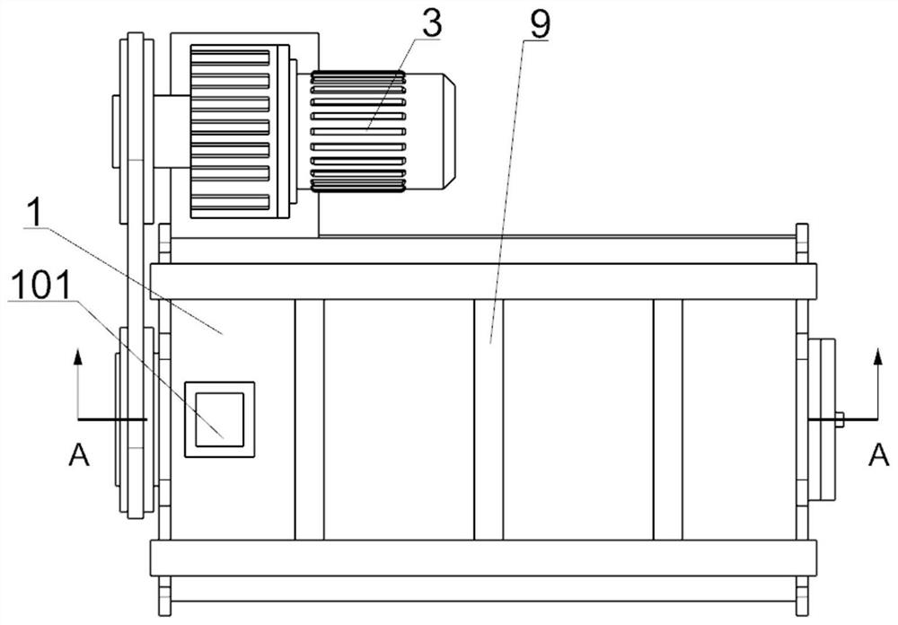 Quality guarantee device with cleaning function