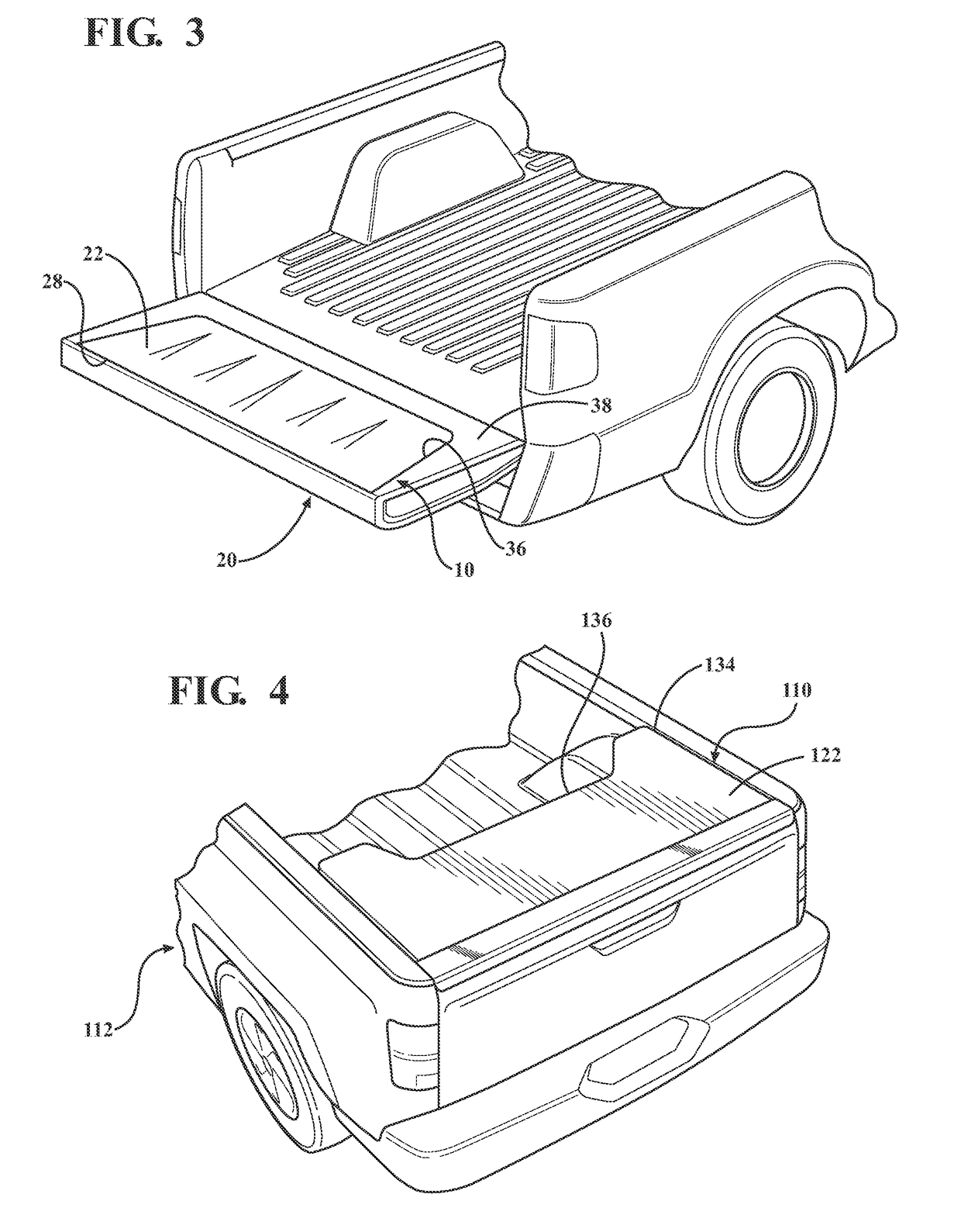 Deployable aerodynamic bed cover system
