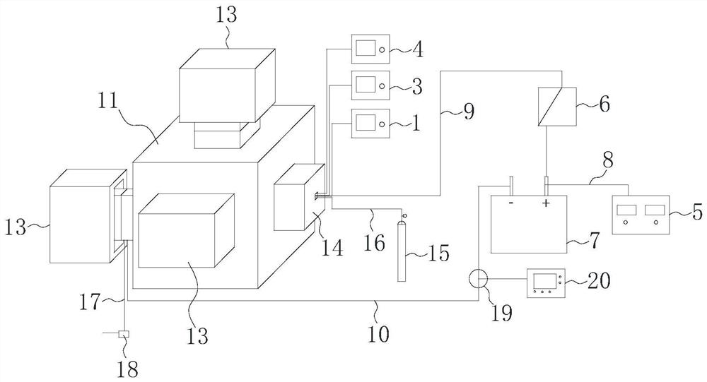 An Experimental Method for Fracturing Gas-Containing Coal Body with High Power Pulse Wave