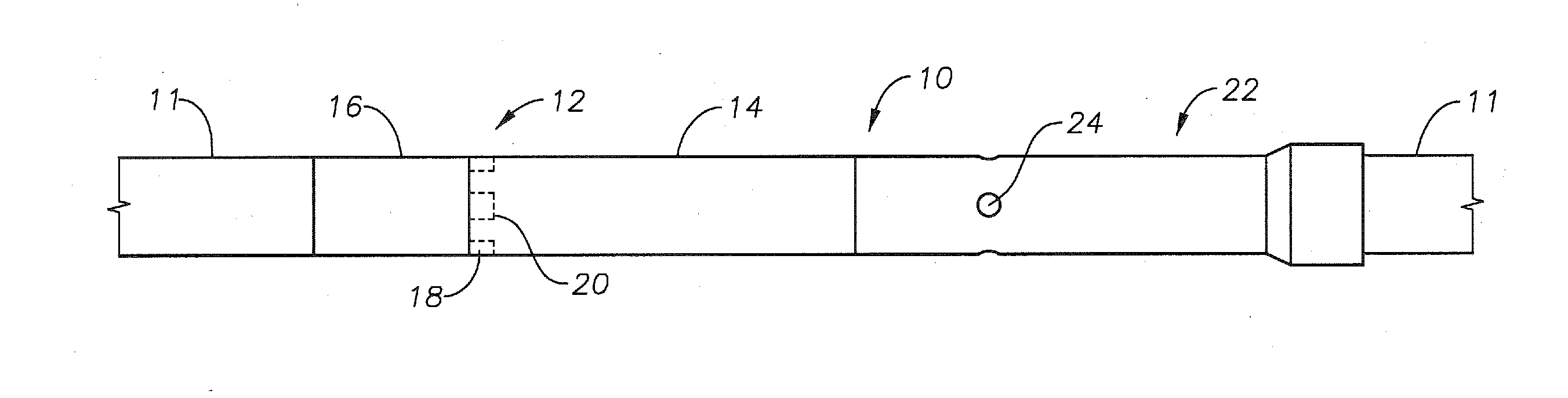 Downhole tool for use in a drill string