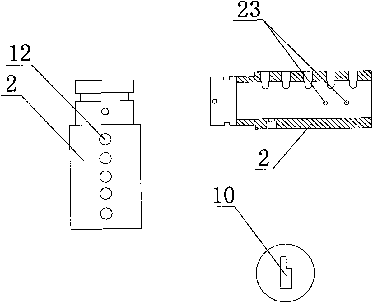 Anti-theft alarm lock cylinder with self-locking function and key thereof