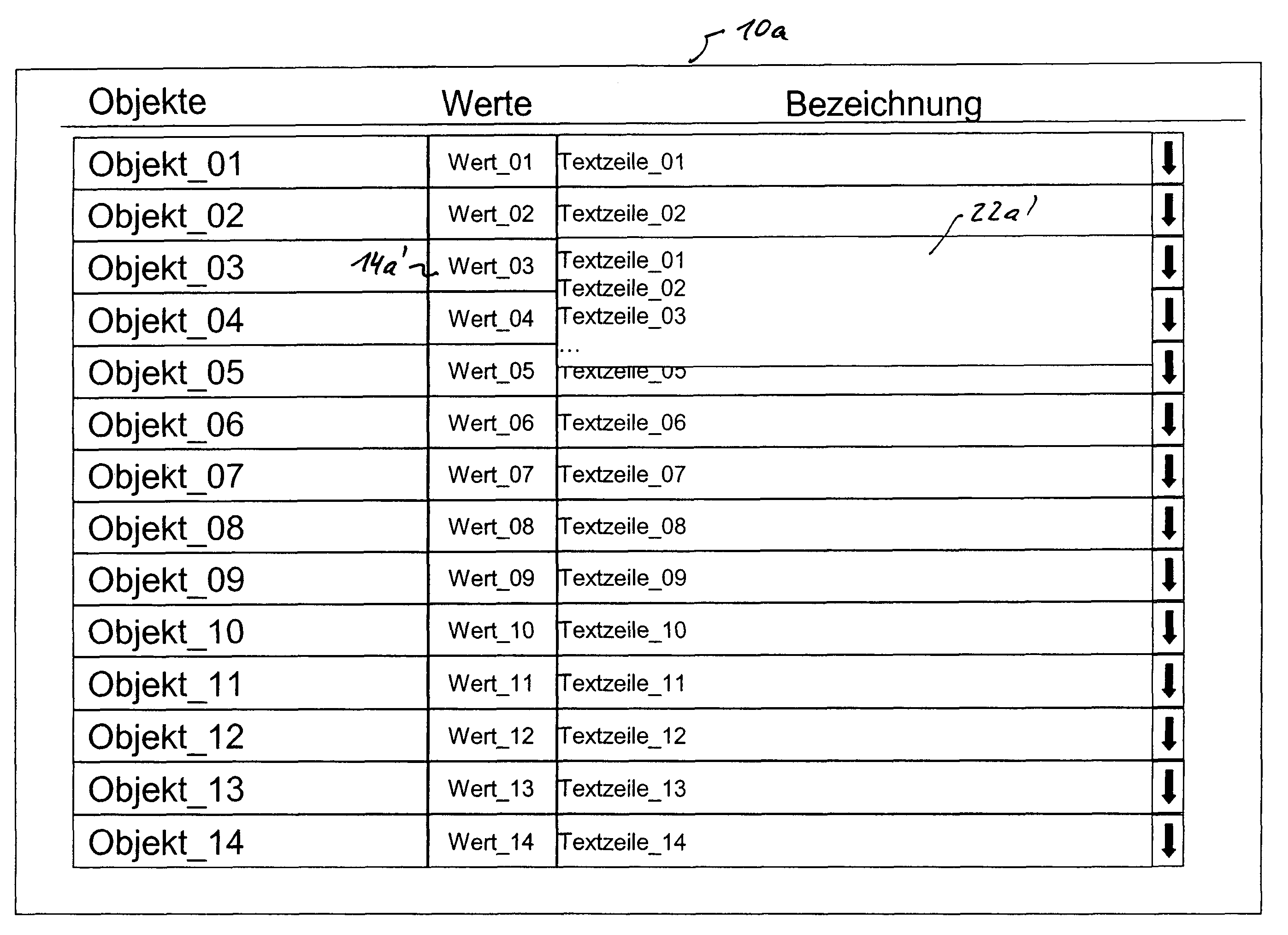 Methods and systems for outputting data on a graphical user interface of a computer system