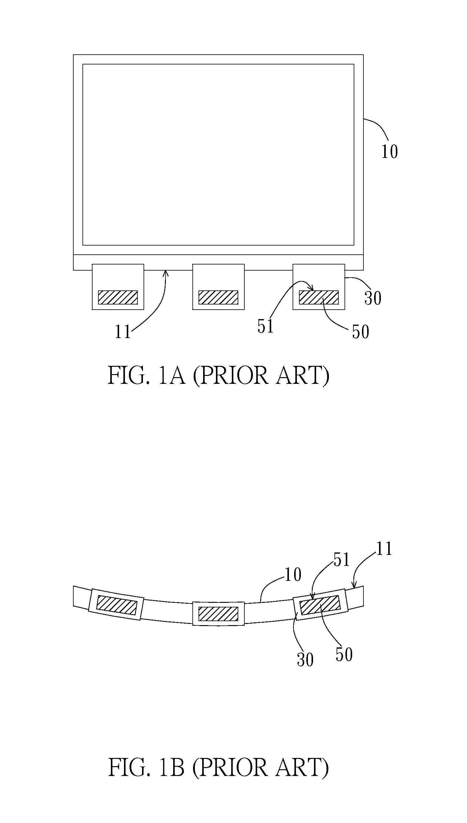 Display Module with Curved Surface