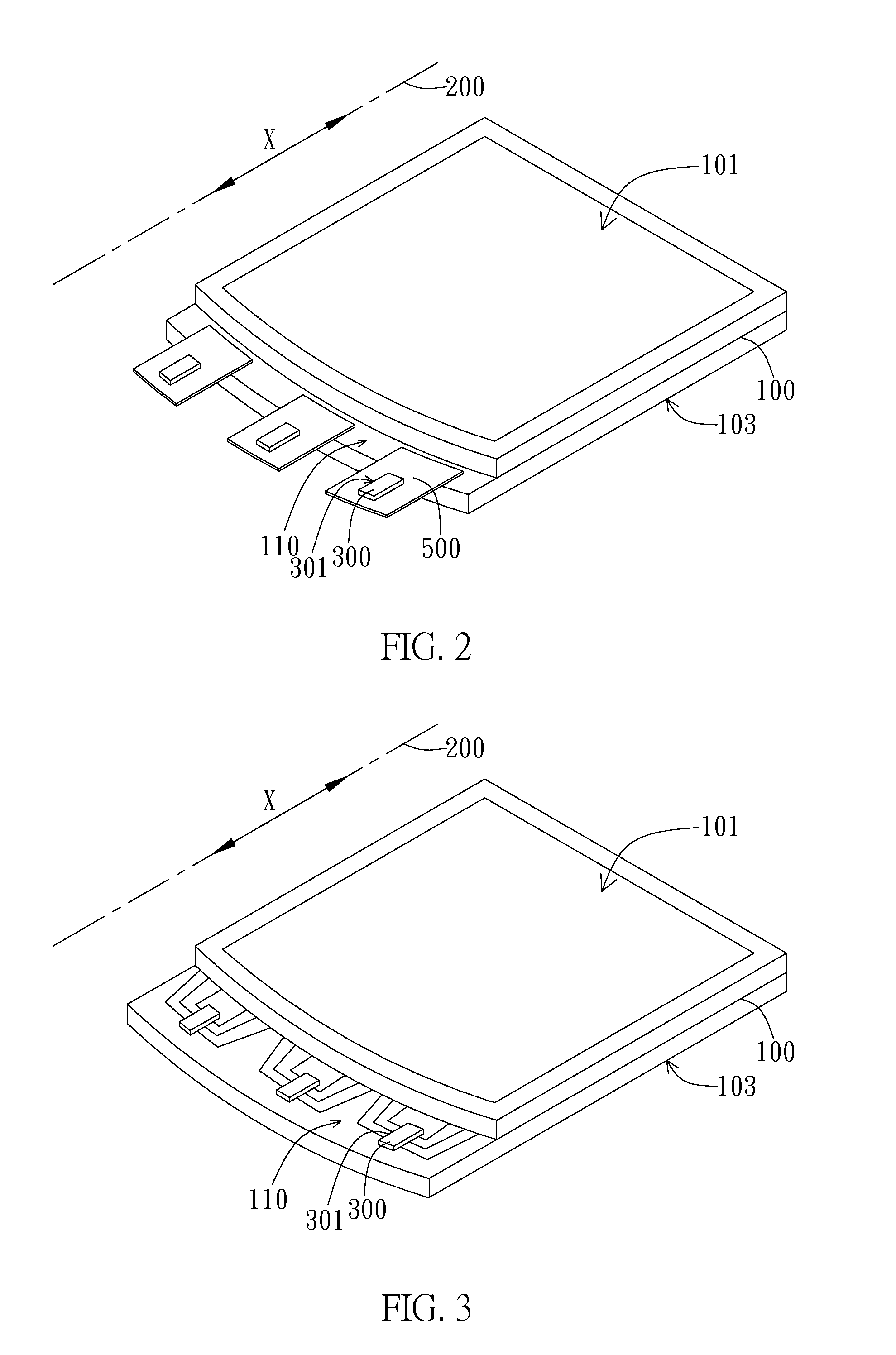 Display Module with Curved Surface