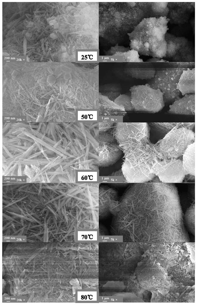 Zero-dimensional and one-dimensional calcium carbonate micro-nano composite product taking cement and 'three wastes' as raw materials, composite material and synthesis process